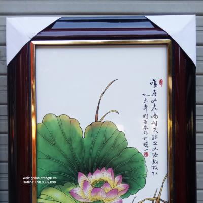 TRANH SỨ HỌA TIẾT TỨ QUÝ